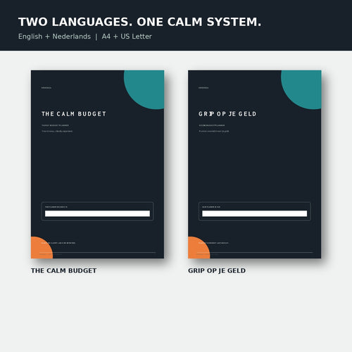 Ordenza The Calm Budget - Family Budget Planner